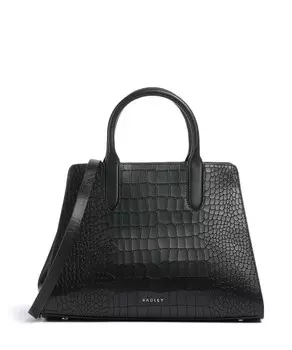 Сумочка Glasshouse из тисненой яловой кожи Radley London, черный