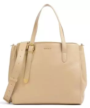 Сумочка Gleen из зернистой кожи Coccinelle, бежевый