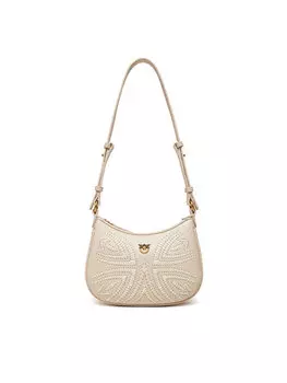 Сумочка Half Moon Baby PE 25 PLTT 103538 A2C3 Pinko, экрю