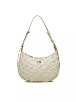 Сумочка Half Moon Mini Fl AI 24-25 PLTT 102790 A1YB Pinko, экрю