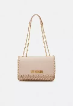 Сумочка HANDSTITCH Love Moschino, неоновый зеленый