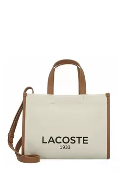 Сумочка HERITAGE 27 CM Lacoste, бежевый