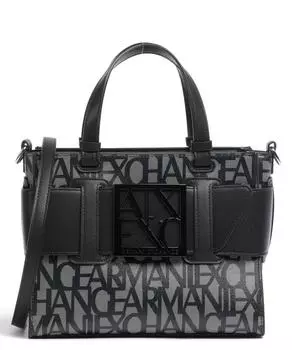 Сумочка хлопок Armani Exchange, бежевый