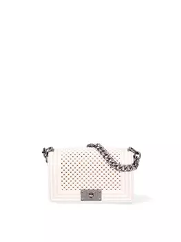 Сумочка и серебристая Marc Ellis, белый