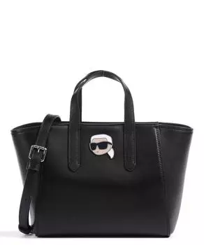 Сумочка Ikonik 2.0 из мелкозернистой яловой кожи Karl Lagerfeld, черный