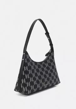 Сумочка Ikonik Mono KARL LAGERFELD, черная
