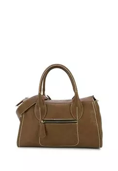 Сумочка IVER с акцентирующими декоративными швами HARPA, цвет Orchard Brown