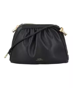 Сумочка из экокожи из нинона A.P.C., черный