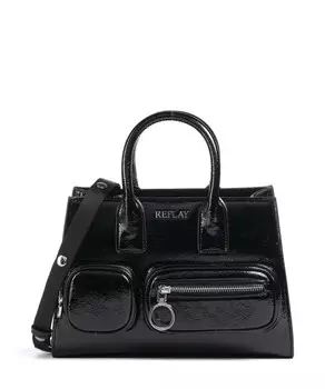 Сумочка из искусственной кожи Replay, черный