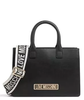 Сумочка из искусственной кожи с лямкой-лямкой Love Moschino, черный