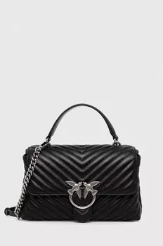 Сумочка из кожи Pinko, черный