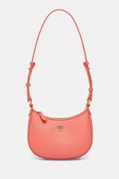 Сумочка из кожи Pinko, розовый