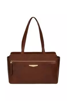 Сумочка из кожи растительного дубления 'Alessandra' Pure Luxuries London, коричневый