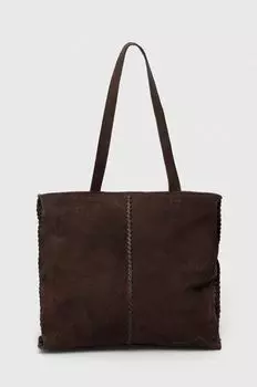 Сумочка из медицинской замши Medicine, коричневый