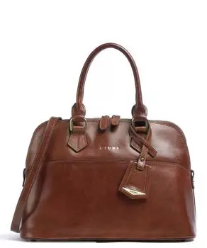 Сумочка из мелкозернистой яловой кожи. Giudi, коричневый