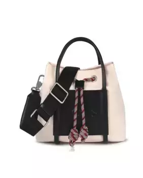 Сумочка из мягкой кожи Empire с плечевым ремнем Tous, бежевый