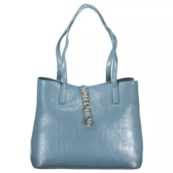 Сумочка из полиэтилена голубого цвета Valentino Bags