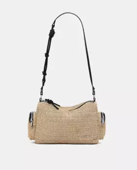 Сумочка из рафии Desigual, цвет Nude