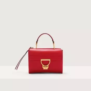 Сумочка из зернистой кожи Coccinelle ARLETTIS SMALL, красный