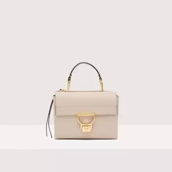 Сумочка из зернистой кожи Coccinelle ARLETTIS SMALL, розовый