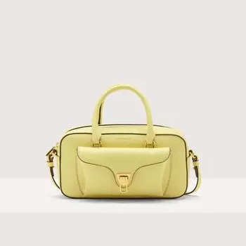 Сумочка из зернистой кожи Coccinelle BEAT SOFT MEDIUM, зеленый