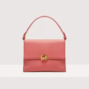 Сумочка из зернистой кожи Coccinelle BINXIE MEDIUM, красный