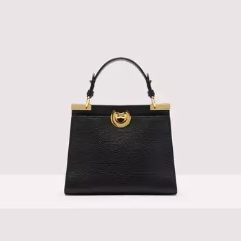 Сумочка из зернистой кожи Coccinelle BINXIE SMALL, черный
