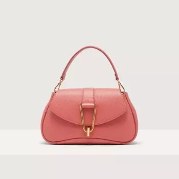 Сумочка из зернистой кожи Coccinelle HIMMA MEDIUM, красный