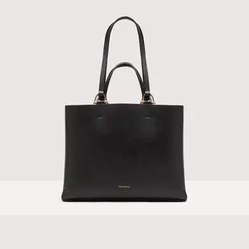 Сумочка из зернистой кожи Coccinelle HOP ON MEDIUM, черный