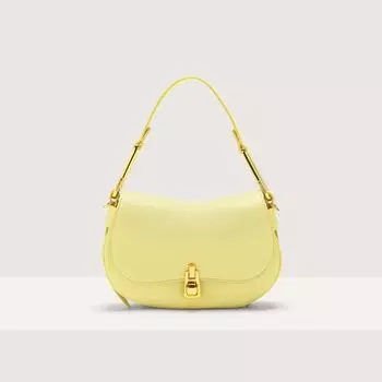 Сумочка из зернистой кожи Coccinelle MAGIE SOFT MINI, зеленый