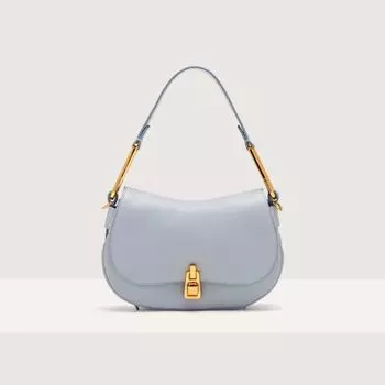 Сумочка из зернистой кожи Coccinelle MAGIE SOFT MINI, синий