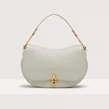 Сумочка из зернистой кожи Coccinelle MAGIE SOFT MEDIUM, зеленый
