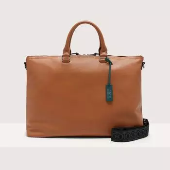 Сумочка из зернистой кожи Coccinelle SMART TO GO, коричневый