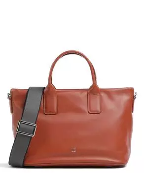 Сумочка Jaqueline из мелкозернистой телячьей кожи Dudu Bags, коричневый