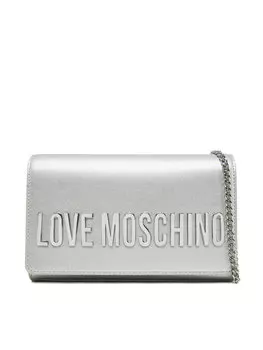 Сумочка JC4103PP1MKD196B Love Moschino, серебряный