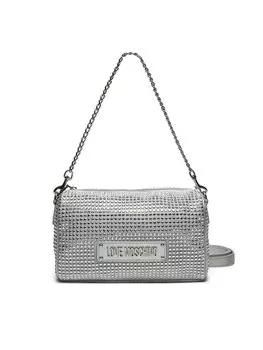 Сумочка JC4135PP1MLL196B Love Moschino, серебряный