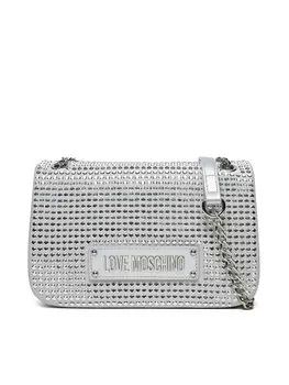 Сумочка JC4136PP1MLL196B Love Moschino, серебряный