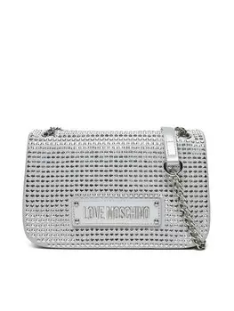 Сумочка JC4136PP1MLL196B Love Moschino, серебряный