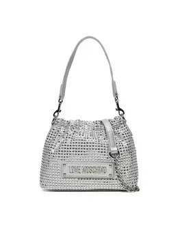 Сумочка JC4138PP1MLL196B Love Moschino, серебряный
