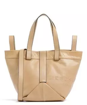 Сумочка Эльвира из мелкозернистой кожи Liebeskind, бежевый