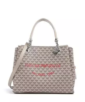 Сумочка Энни из полиэстера Emporio Armani, бежевый