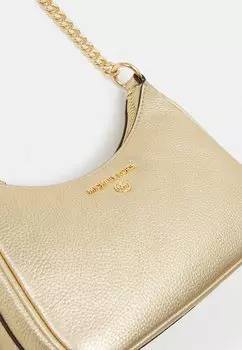 Сумочка Jet Set Charm Chain Pouchette Michael Kors, бледно-золотистого цвета
