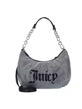 Сумочка Juicy Couture Hazel 21 cm, цвет black-fume