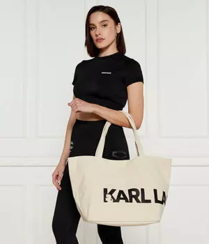 Сумочка k/essential Karl Lagerfeld, экрю