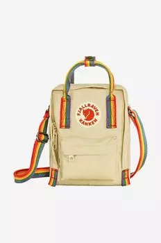 Сумочка Kanken Rainbow слинг Fjallraven, бежевый
