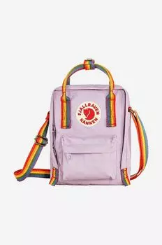 Сумочка Kanken Rainbow слинг Fjallraven, фиолетовый