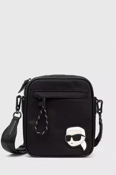 Сумочка кросс-боди Karl Lagerfeld коллекция Karl Cares, черный
