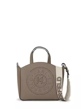 Сумочка Karl Lagerfeld Handbag, серо-бежевый