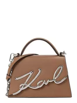 Сумочка Karl Lagerfeld Handbag Signature 2.0, цвет umbra