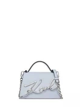 Сумочка Karl Lagerfeld Handbag Signature 2.0, цвет opal